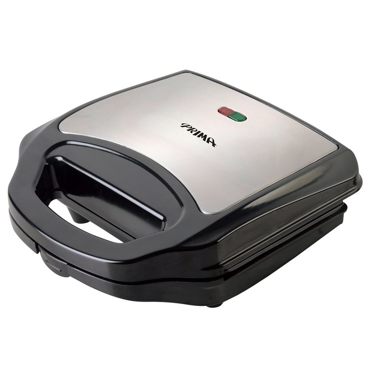 PRIMA - Sandwichera Prima SW-207M Compacta para 2 Panes Silver + Negro