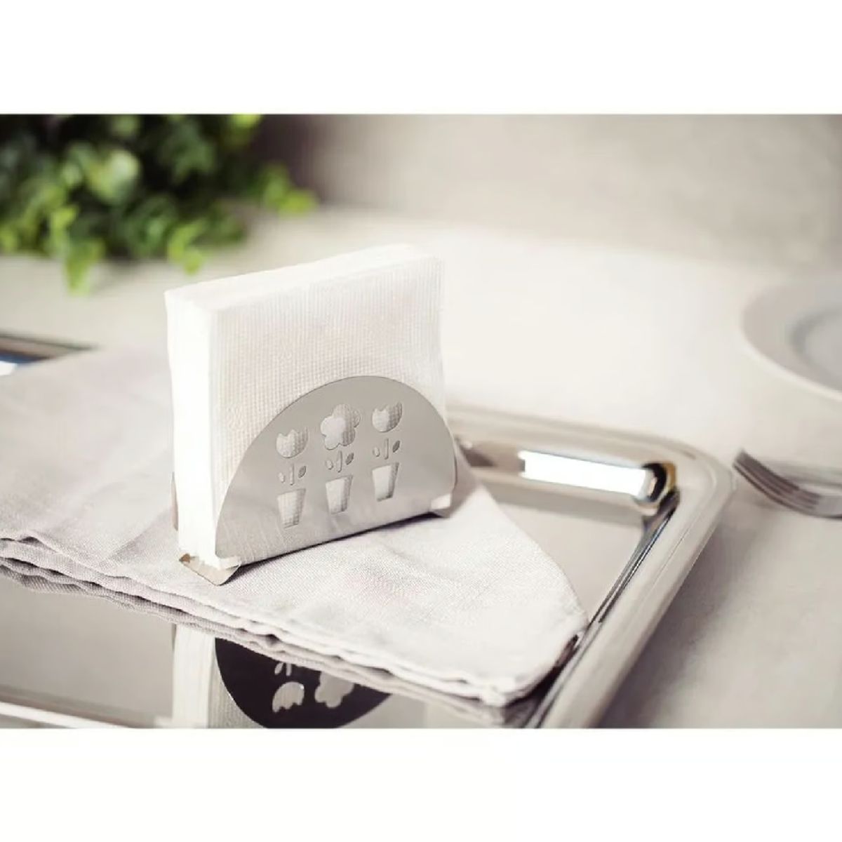 TRAMONTINA - Servilletero Acero Inoxidable - Tramontina - 10147038