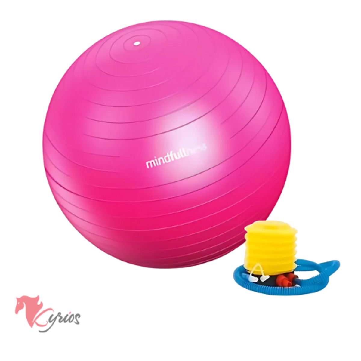 NO LOGO - Pelota De Yoga 55 CM Color Rosado