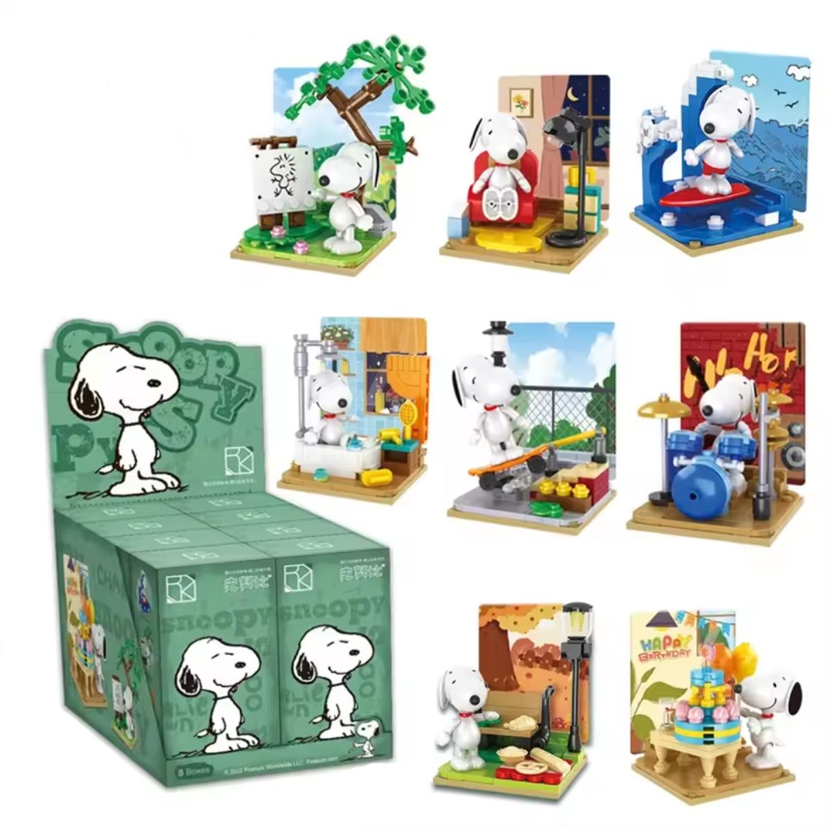 GENERICO - Snoopy Collection - 01 Figura Armable