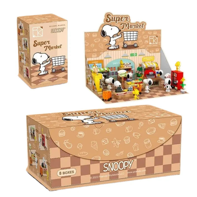 GENERICO - Snoopy Collection - 01 Figura Armable