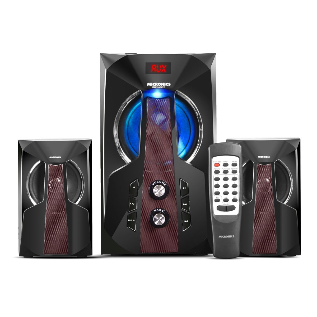 MICRONICS - Parlante 2.1 Micronics Romance - MIC S7062BT Bluetooth