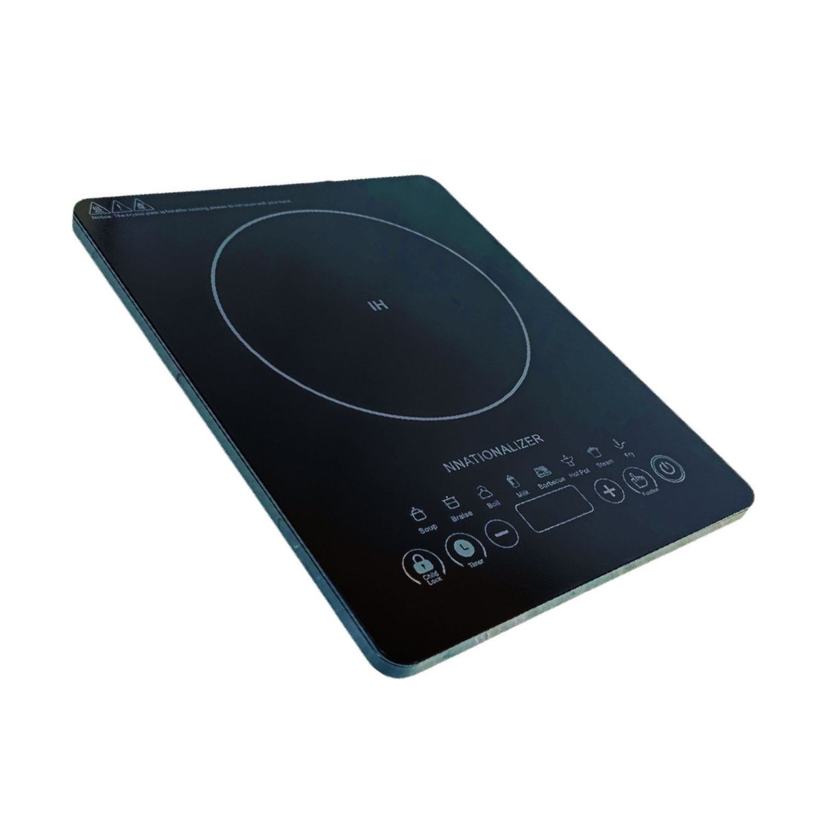 NATIONALIZER - Cocina de Inducción Una Hornilla NNATIONALIZER 2000 Watts NN-ALPI07