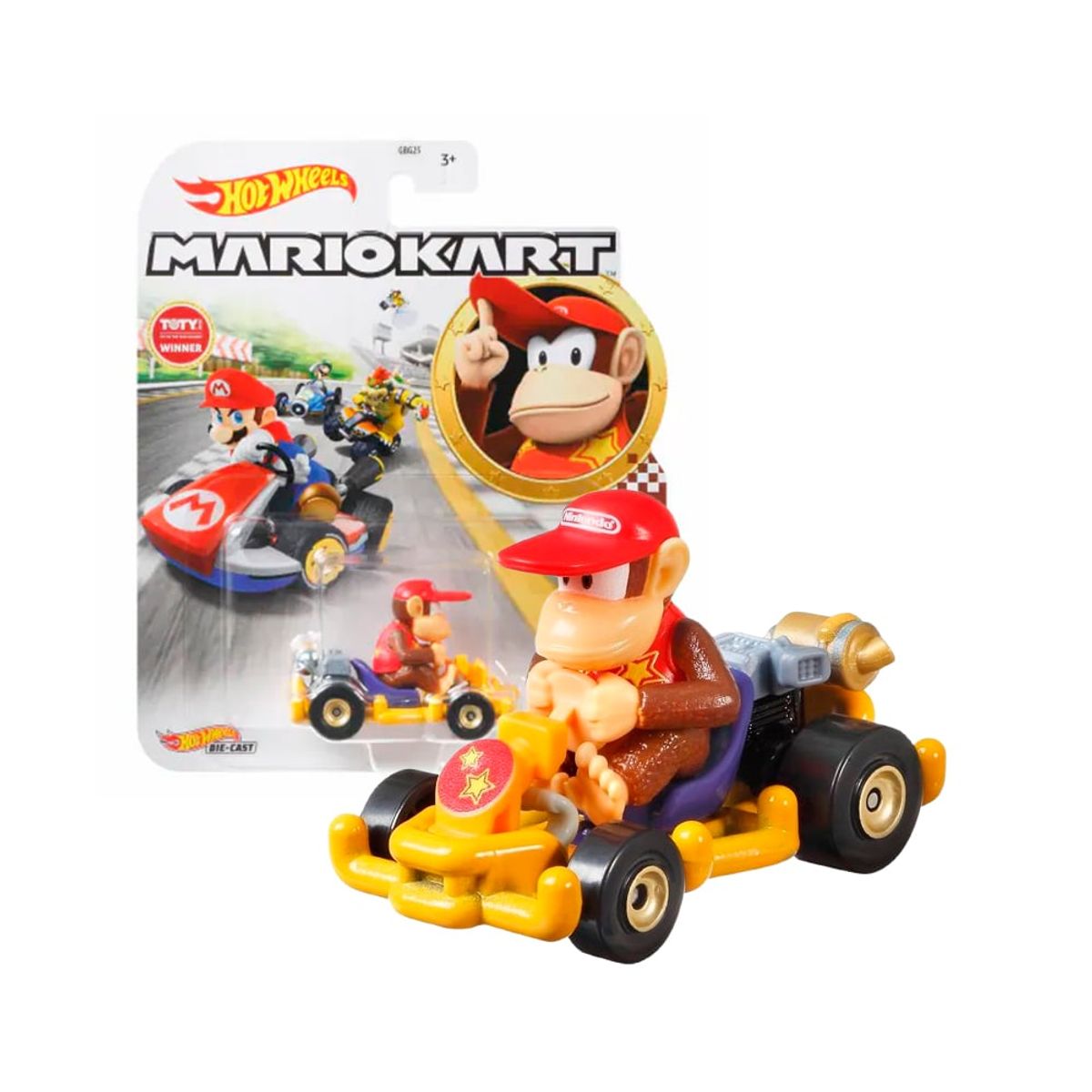 HOT WHEELS - Hot Wheels Mario Kart Diddy Kong