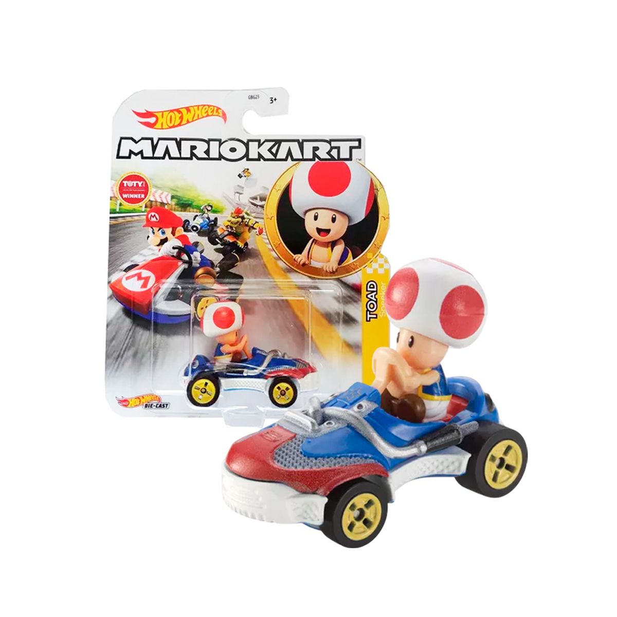 HOT WHEELS - Hot Wheels Mario Kart Toad Modelo B