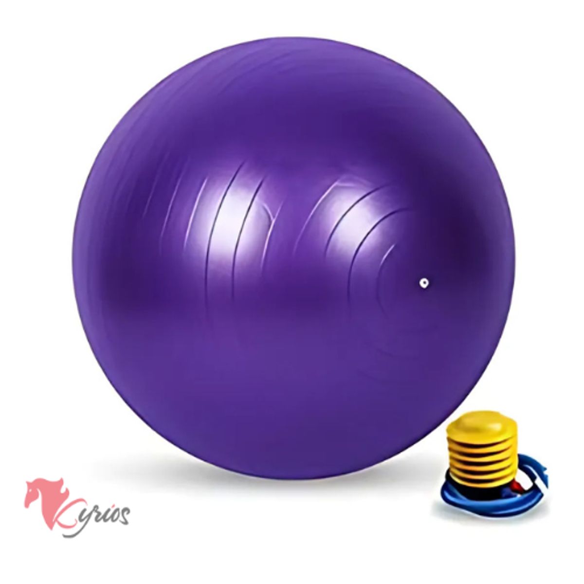NO LOGO - Pelota De Yoga 65CM Color Morado