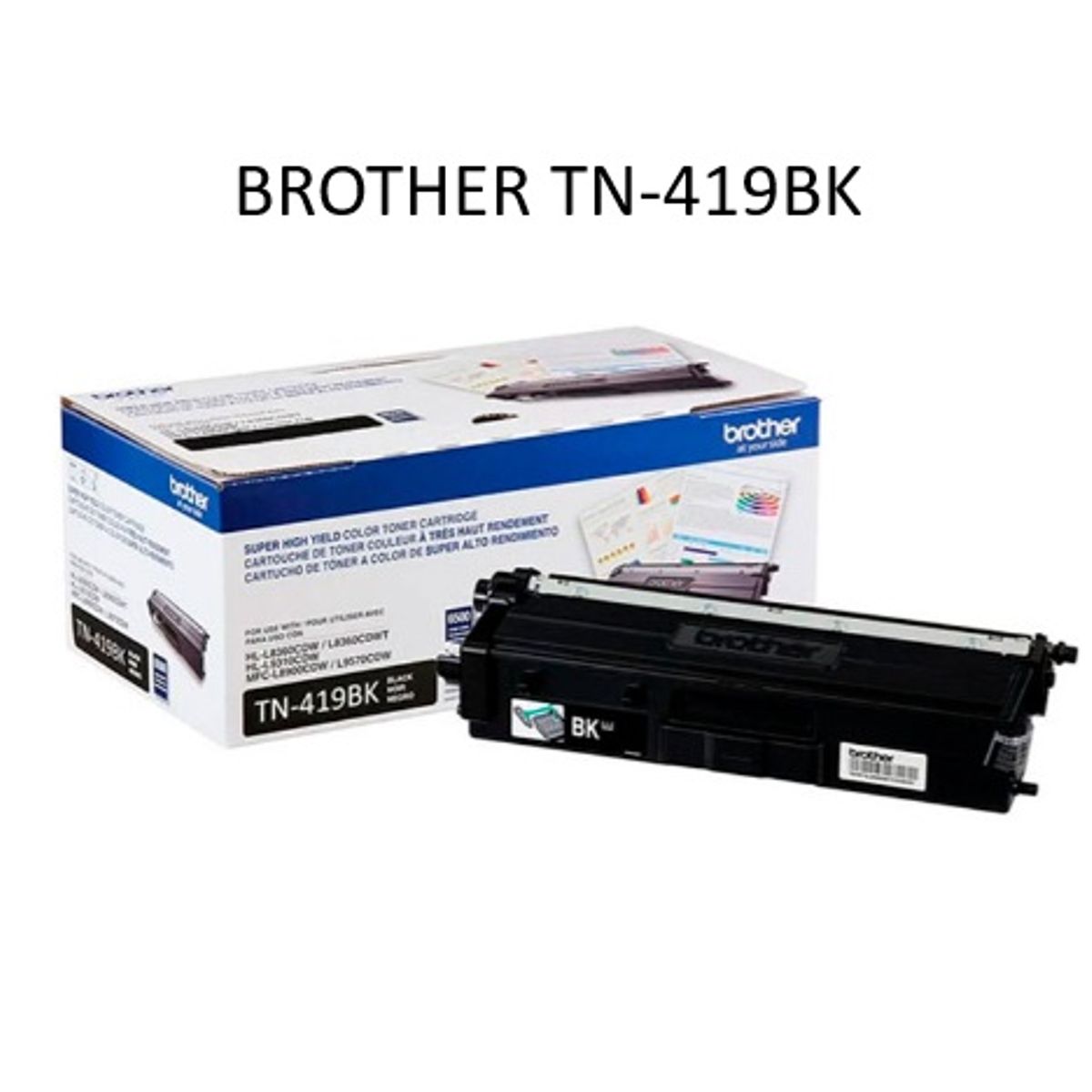 BROTHER - Toner Brother TN-419BK LC-8900CDW 9000 PAGS-Negro