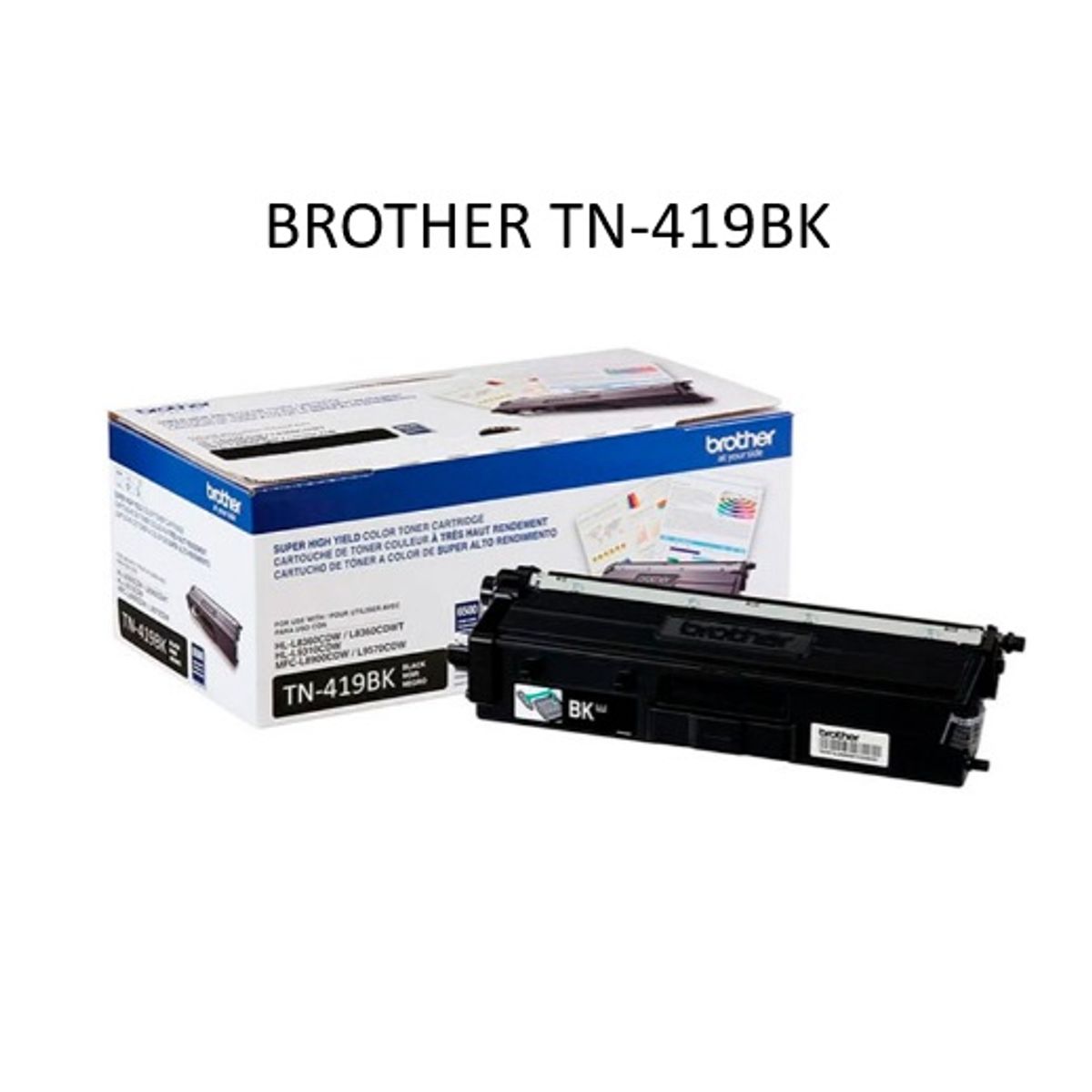 BROTHER - Toner Brother TN-419BK LC-8900CDW 9000 PAGS-Negro