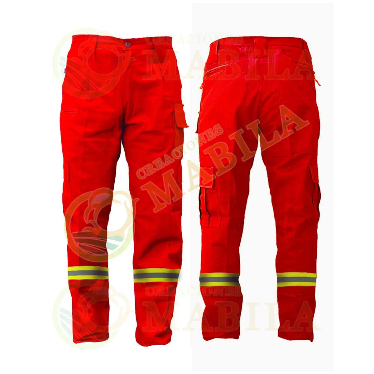 GENERICO - Pantalón Táctico Bombero Rip Stop Antidesgarro