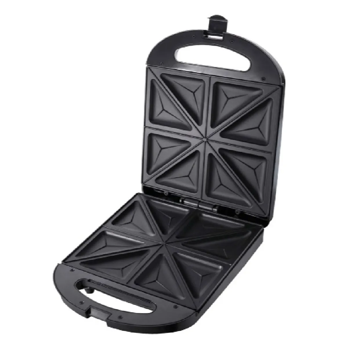 Sandwichera Prima SW-272M Compacta para 4 Panes Silver + Negro, marca PRIMA - Foto 2