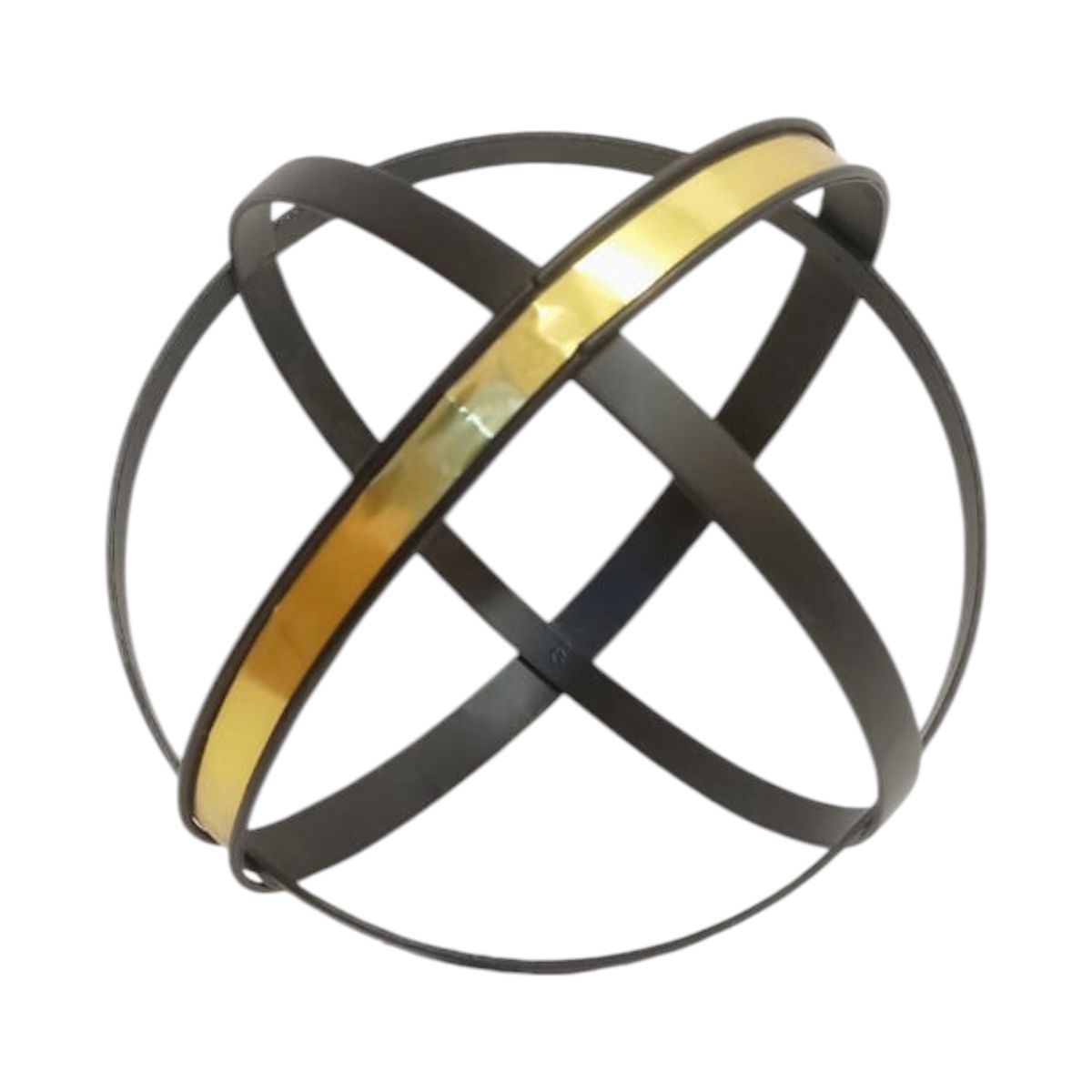 GENERICO - Escultura Geométrica  De Metal  L