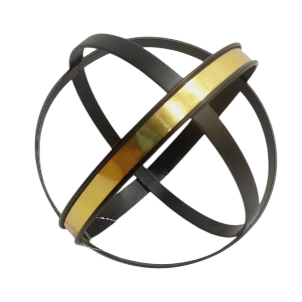 GENERICO - Escultura Geométrica  De Metal  M