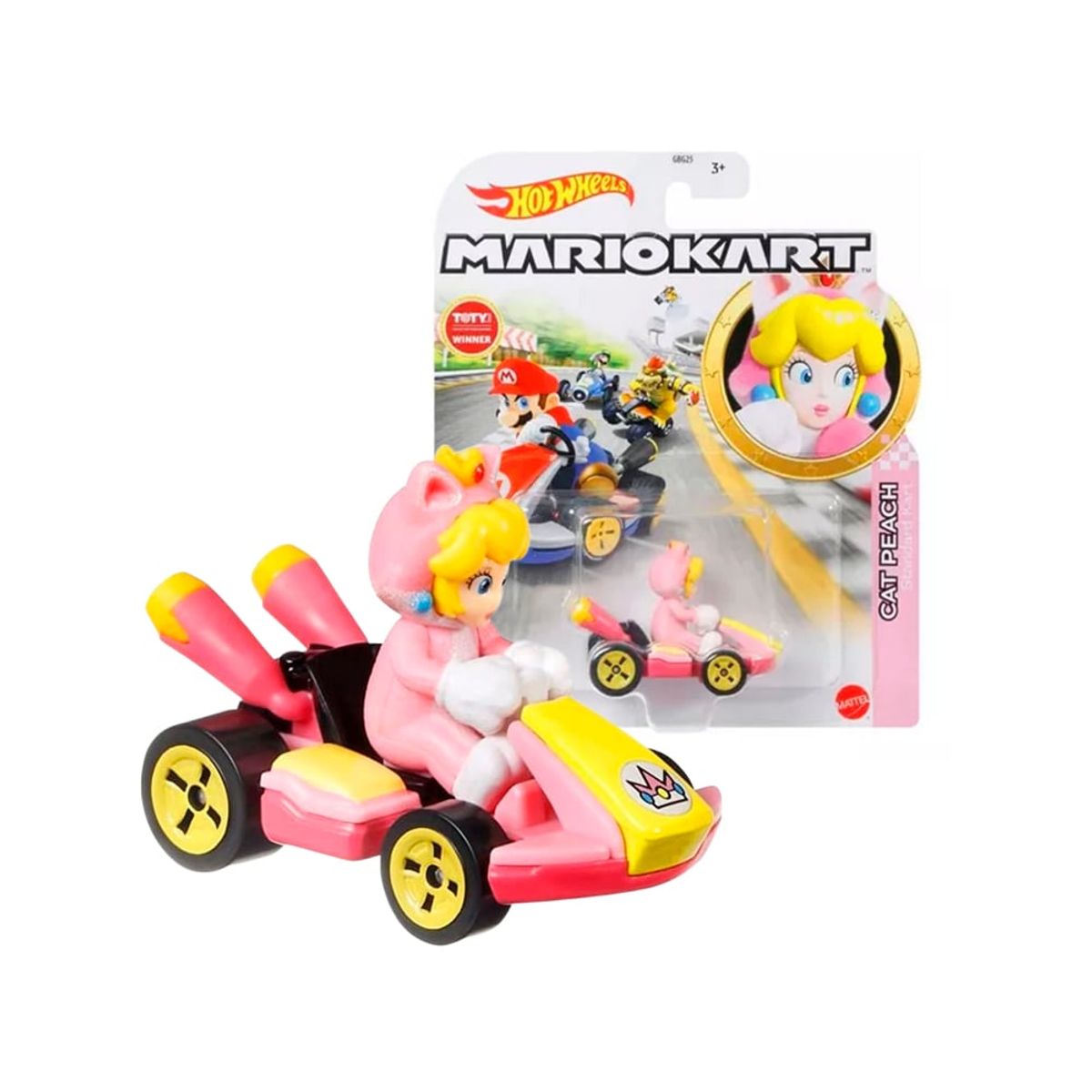 HOT WHEELS - Hot Wheels Mario Kart Cat Peach