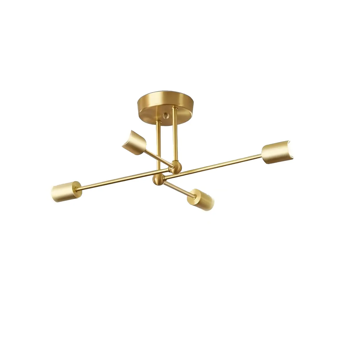 GENERICO - Lámpara Vintage Milky Gold