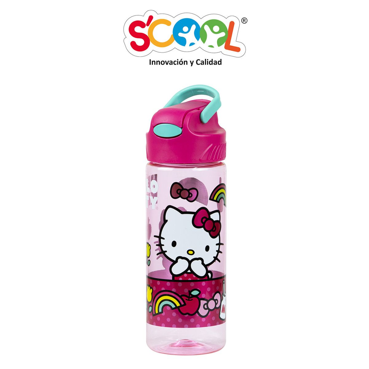 SCOOL - Botella Push 600ml Scool Hello Kitty