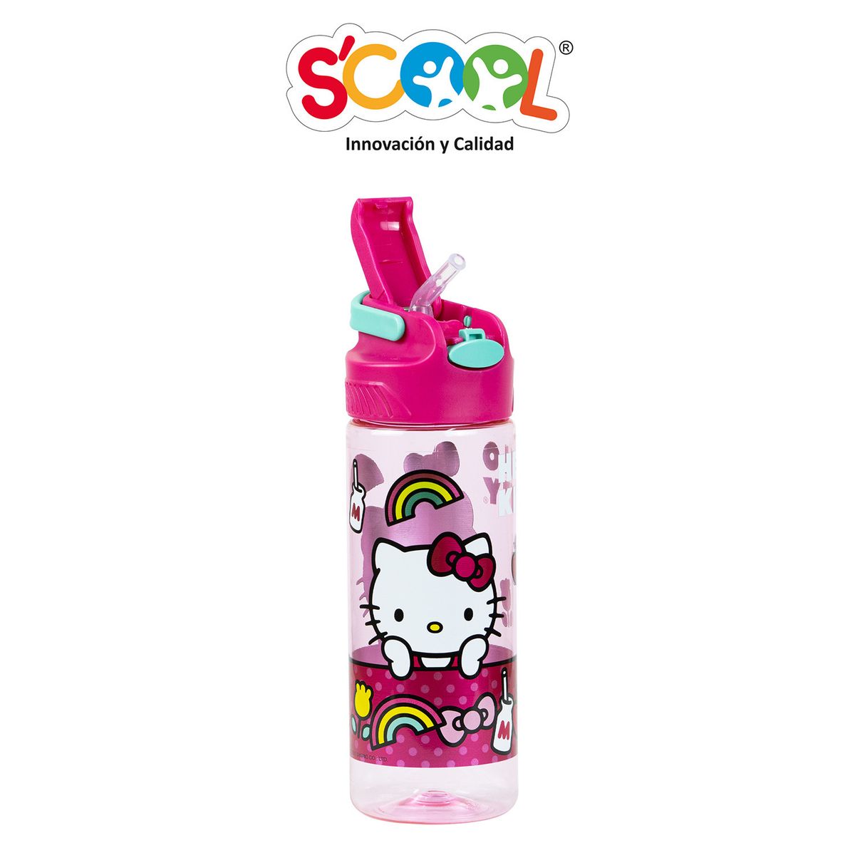 SCOOL - Botella Push 600ml Scool Hello Kitty