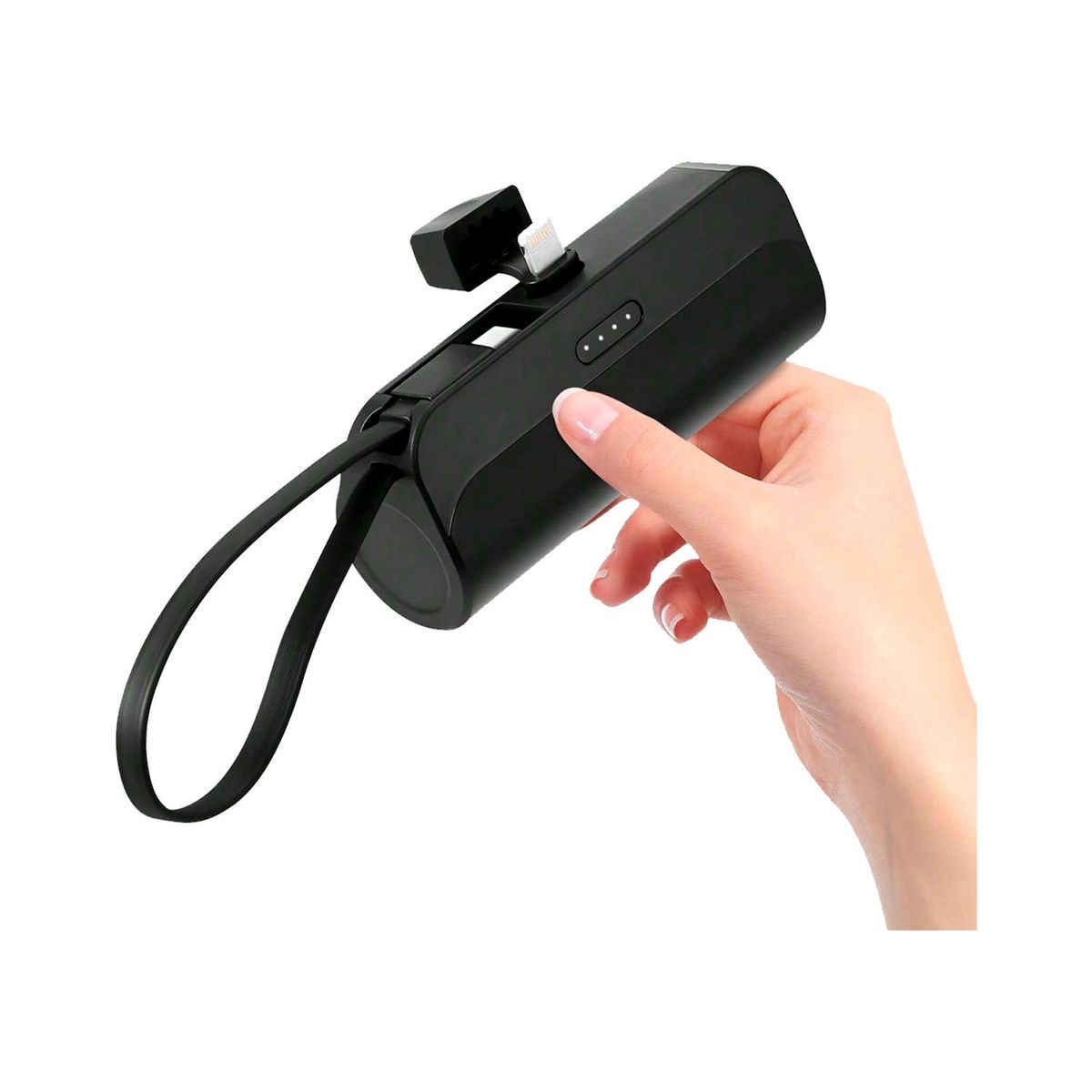 GENERICO - Mini Powerbank para Android y iPhone 5000 mAh