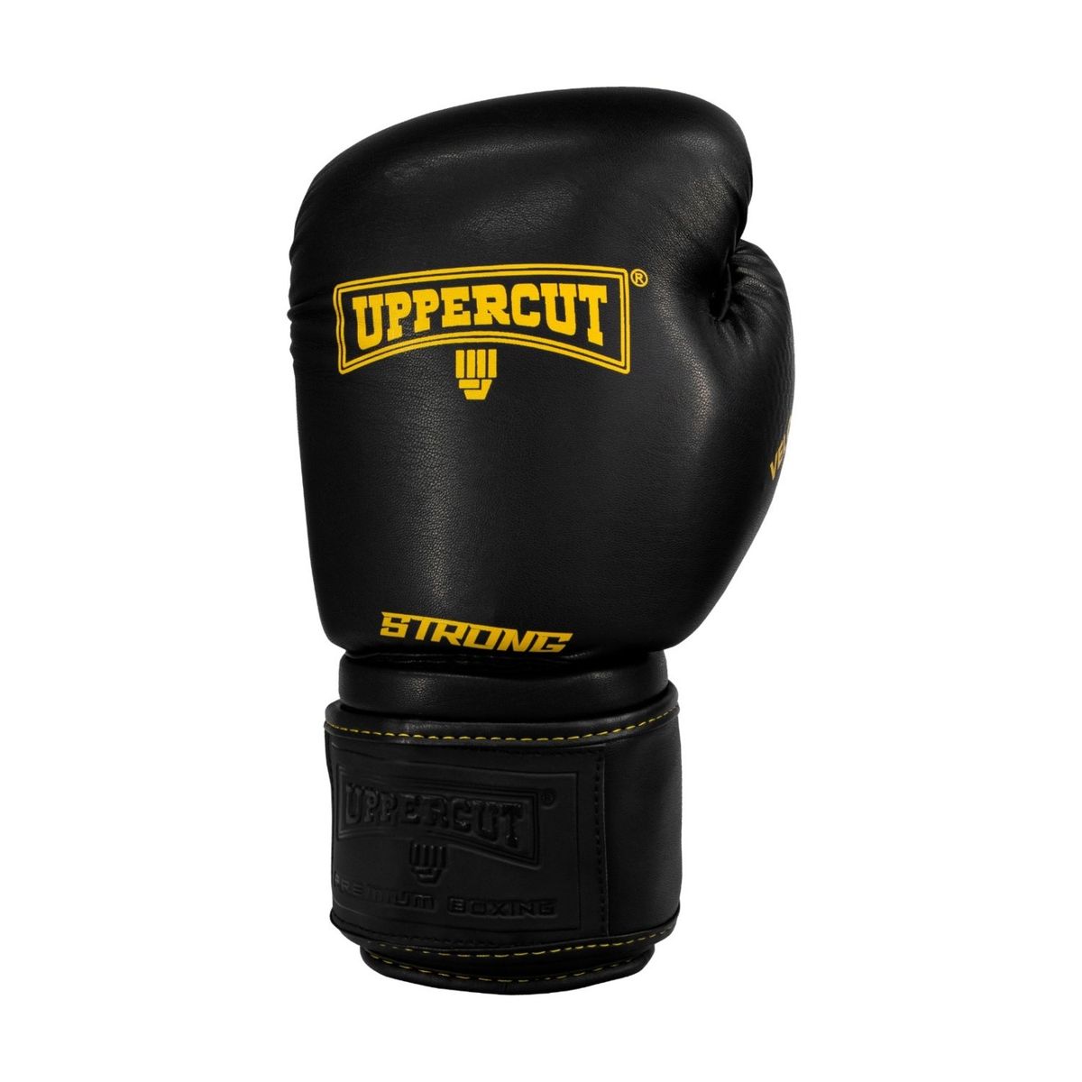 GENERICO - Guante De Box Profesional 12 Onzas  Negro Fitness