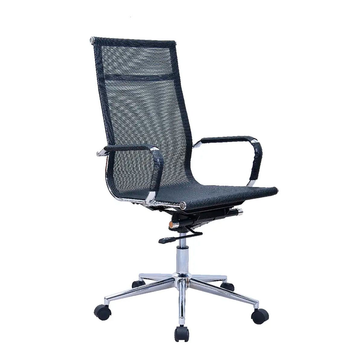 OFIDEAS - Silla de Oficina Ergonómica Miami Presidente Malla Negro Ofideas