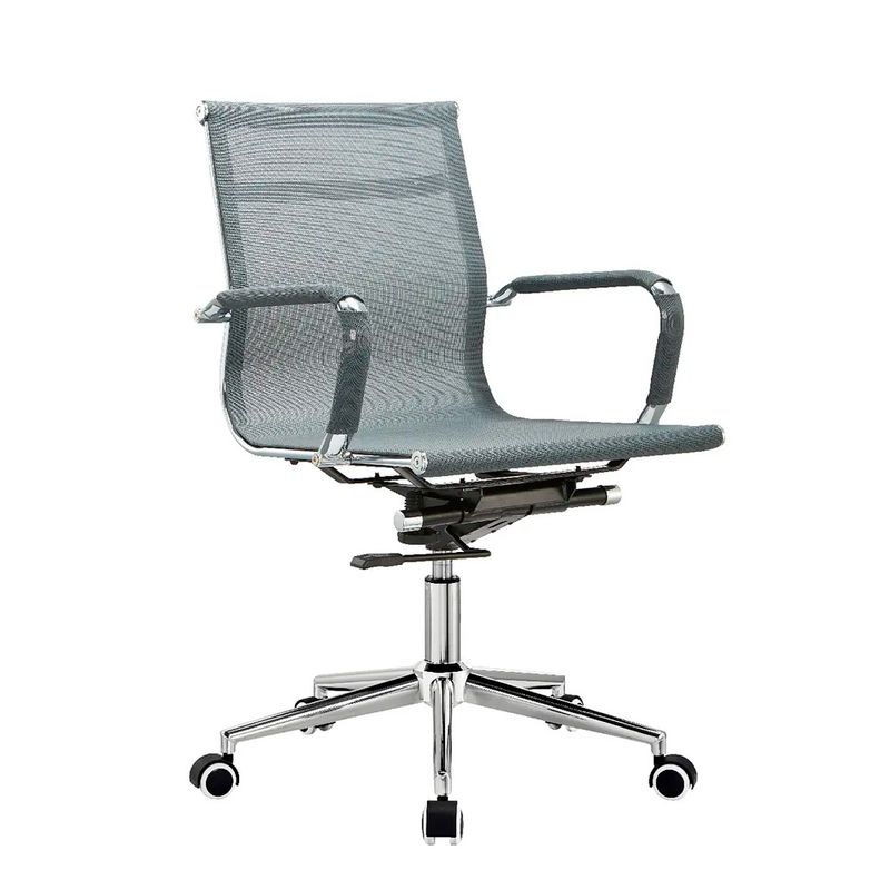 OFIDEAS - Silla de Oficina Ergonómica Miami Gerente Malla Gris Ofideas