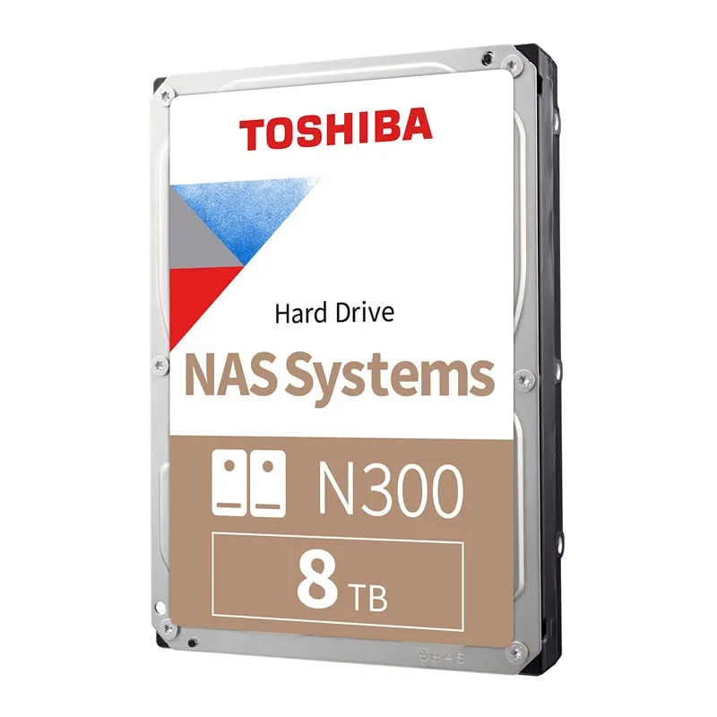 TOSHIBA - Disco Duro Interno 8 TB Toshiba N300 NAS SATA