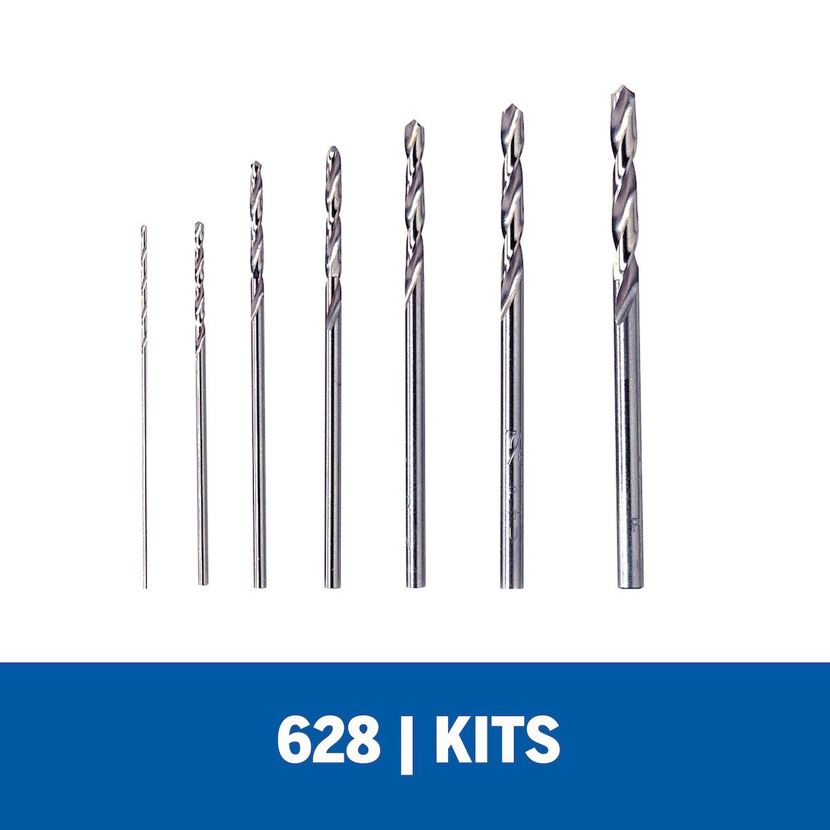 DREMEL - Juego De Brocas Hss Dremel Para Madera 7 Piezas 1/8 -1/32