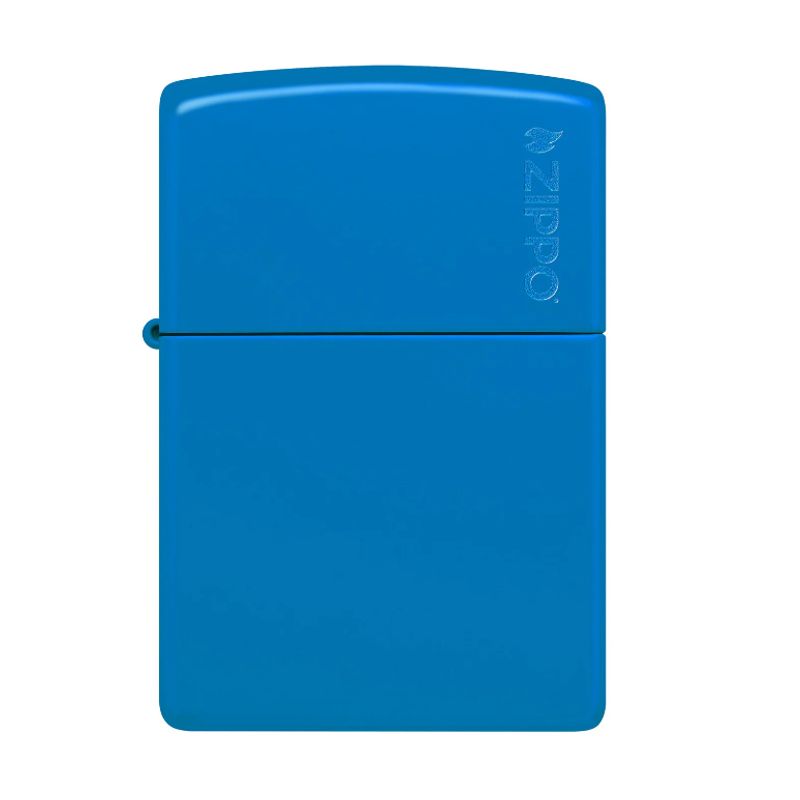 ZIPPO - Encendedor ZIPPO Classic Sky Blue Matte Zippo Logo