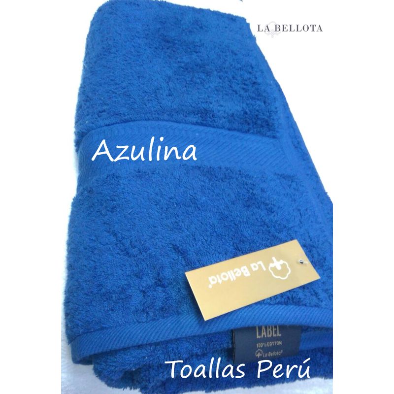 LA BELLOTA - Toalla de Baño "Gold Label" 560 grs/m2 "La Bellota" Azulina