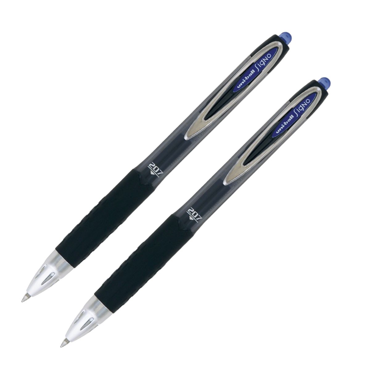 UNI BALL - UNI Signo UMN-207 Bolígrafo Tinta Gel Retráctil Azul x 2