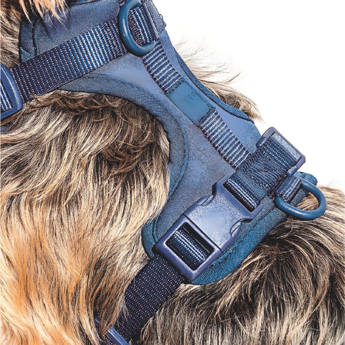 S&T - Pechera Para Perros Nailon Ajustable Azul Oscuro - Talla S