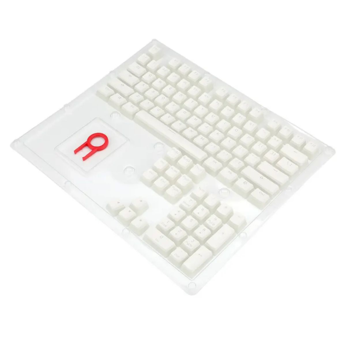 REDRAGON - Keycaps Redragon SCARAB Spanish A130W-SP WHITE
