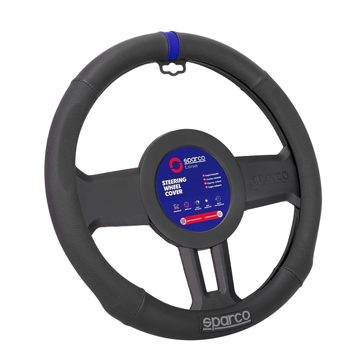 SPARCO - Funda de Timon Sparco azul Sps136