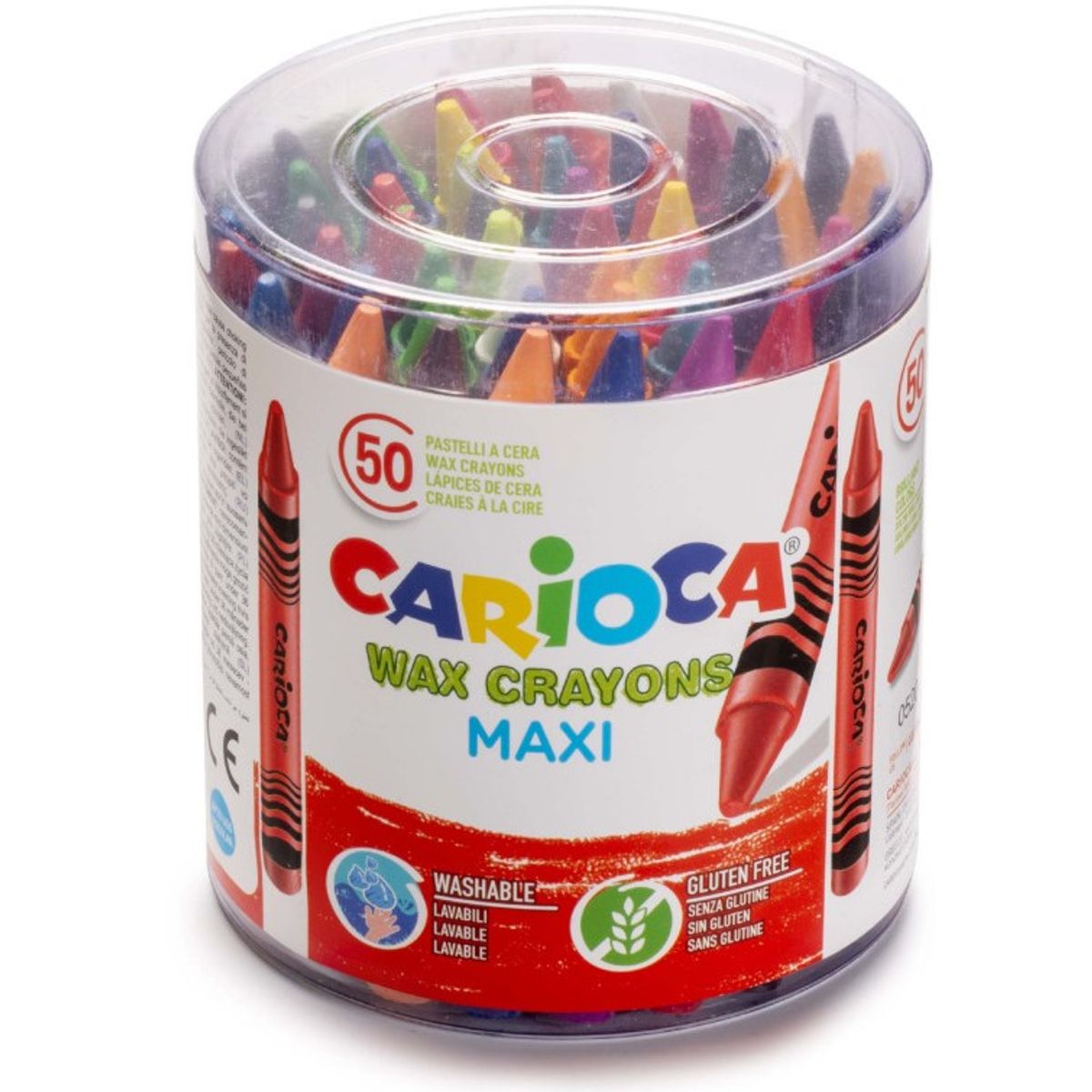 GENERICO - CRAYOLAS TUBO 50 UNID CARIOCA