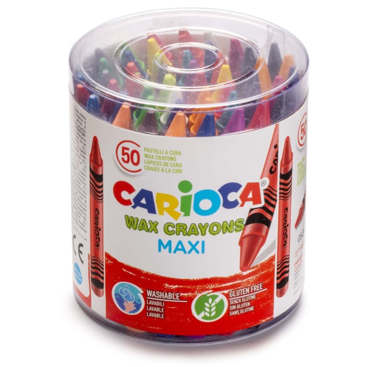 GENERICO - CRAYOLAS TUBO 50 UNID CARIOCA