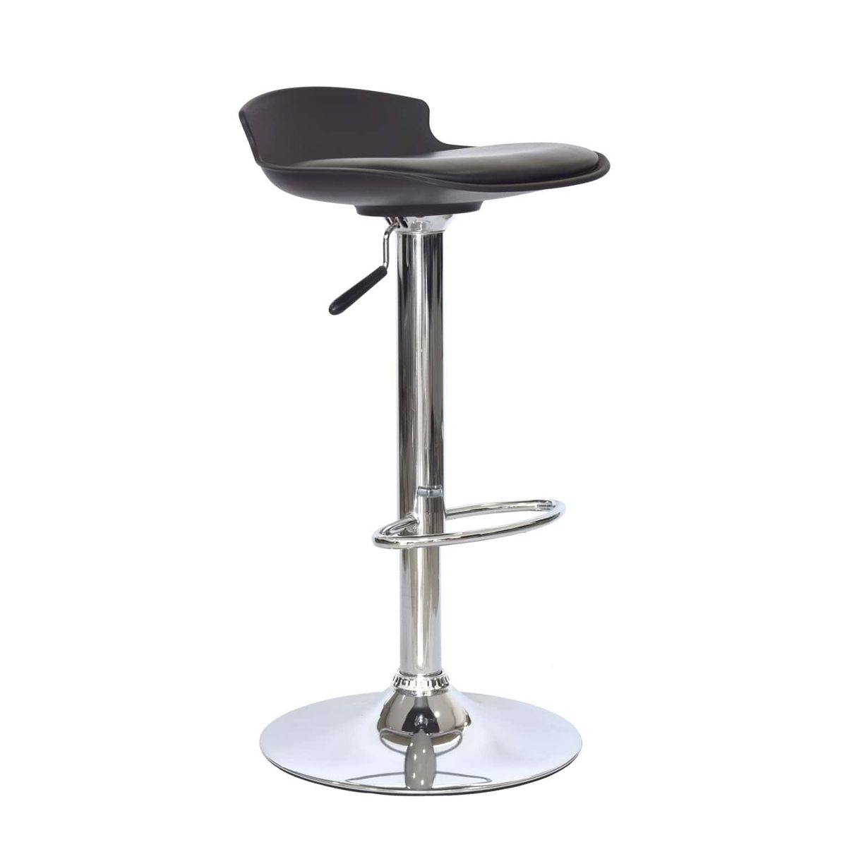 OFIDEAS - Silla Para Bar Regulable En Altura Air Negro Ofideas