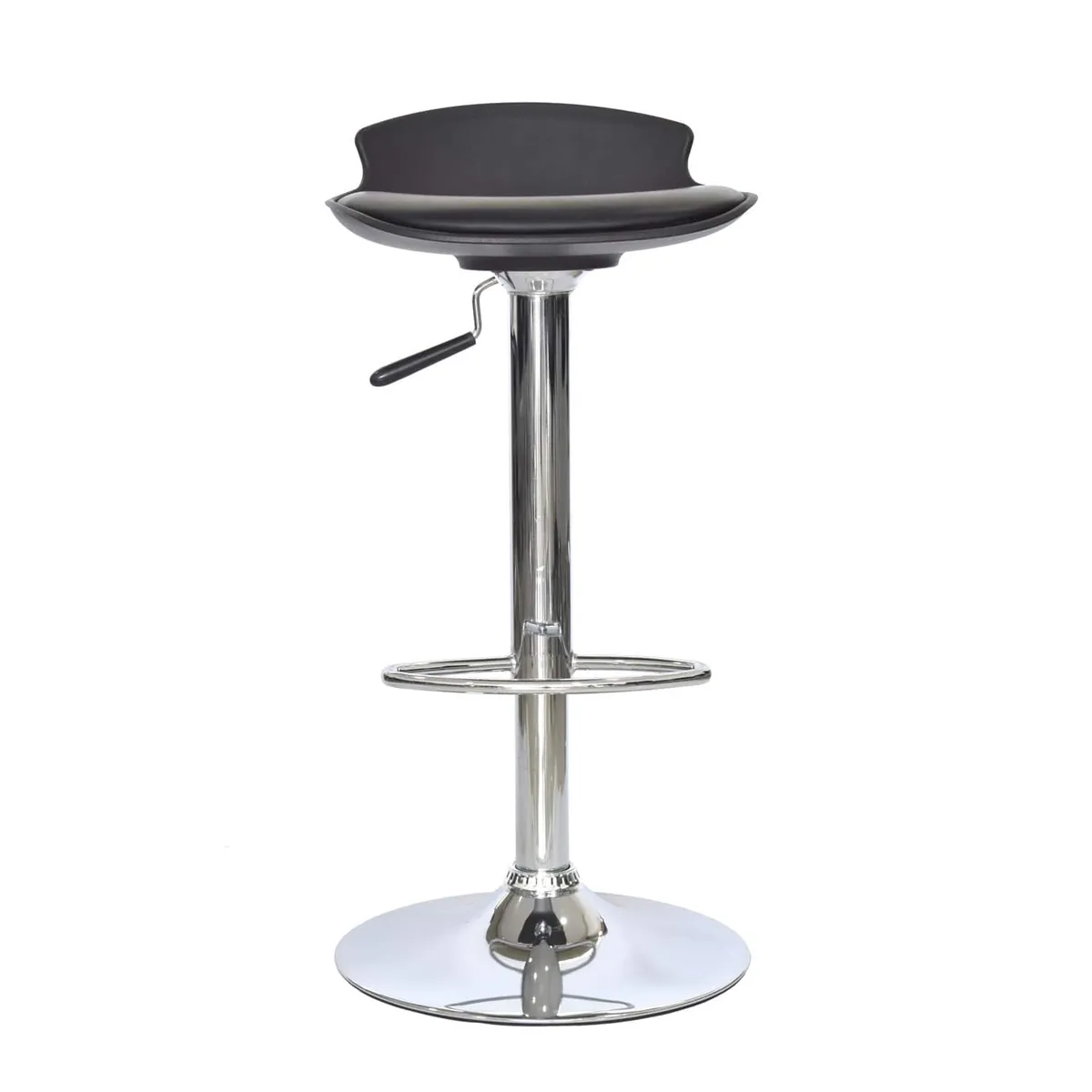 OFIDEAS - Silla Para Bar Regulable En Altura Air Negro Ofideas