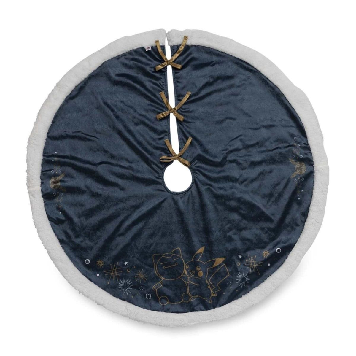 POKEMON - Pokemon Pikachu & Snorlax Falda De Arbol Azul Navideña