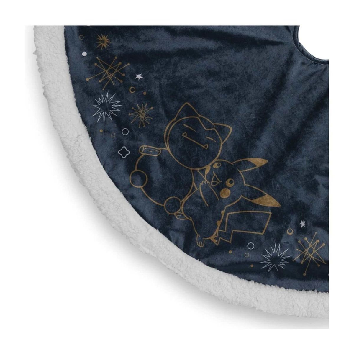 POKEMON - Pokemon Pikachu & Snorlax Falda De Arbol Azul Navideña