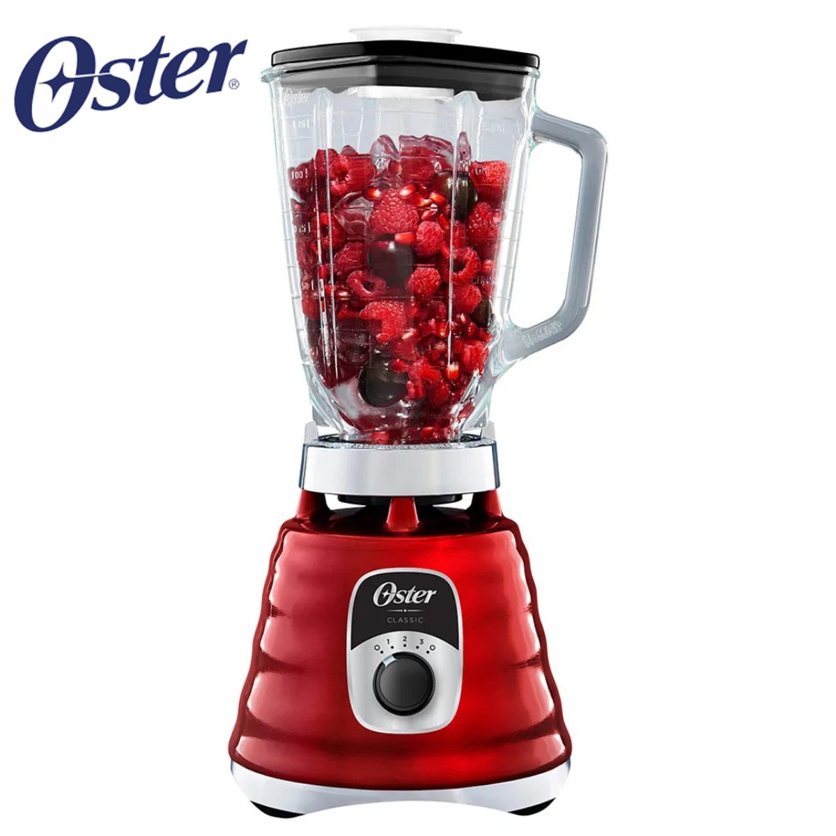 OSTER - Licuadora Oster 3 Vel 1.25 Lts BLST4126R