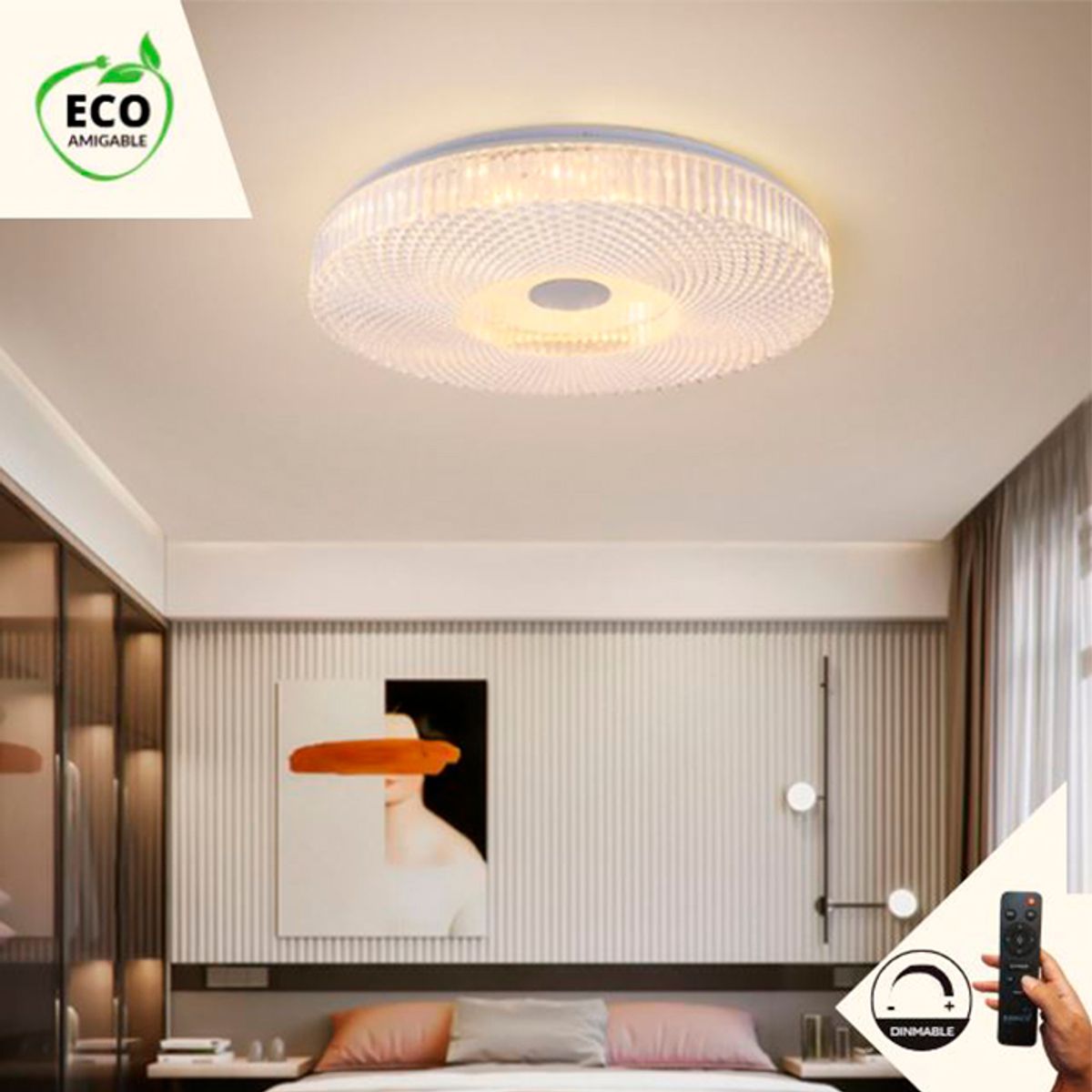 GENERICO - Plafón de Techo Elegante