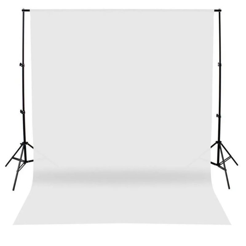 WEIFENG - Fondo de tela muselina para estudio fotográfico 3x4 blanca