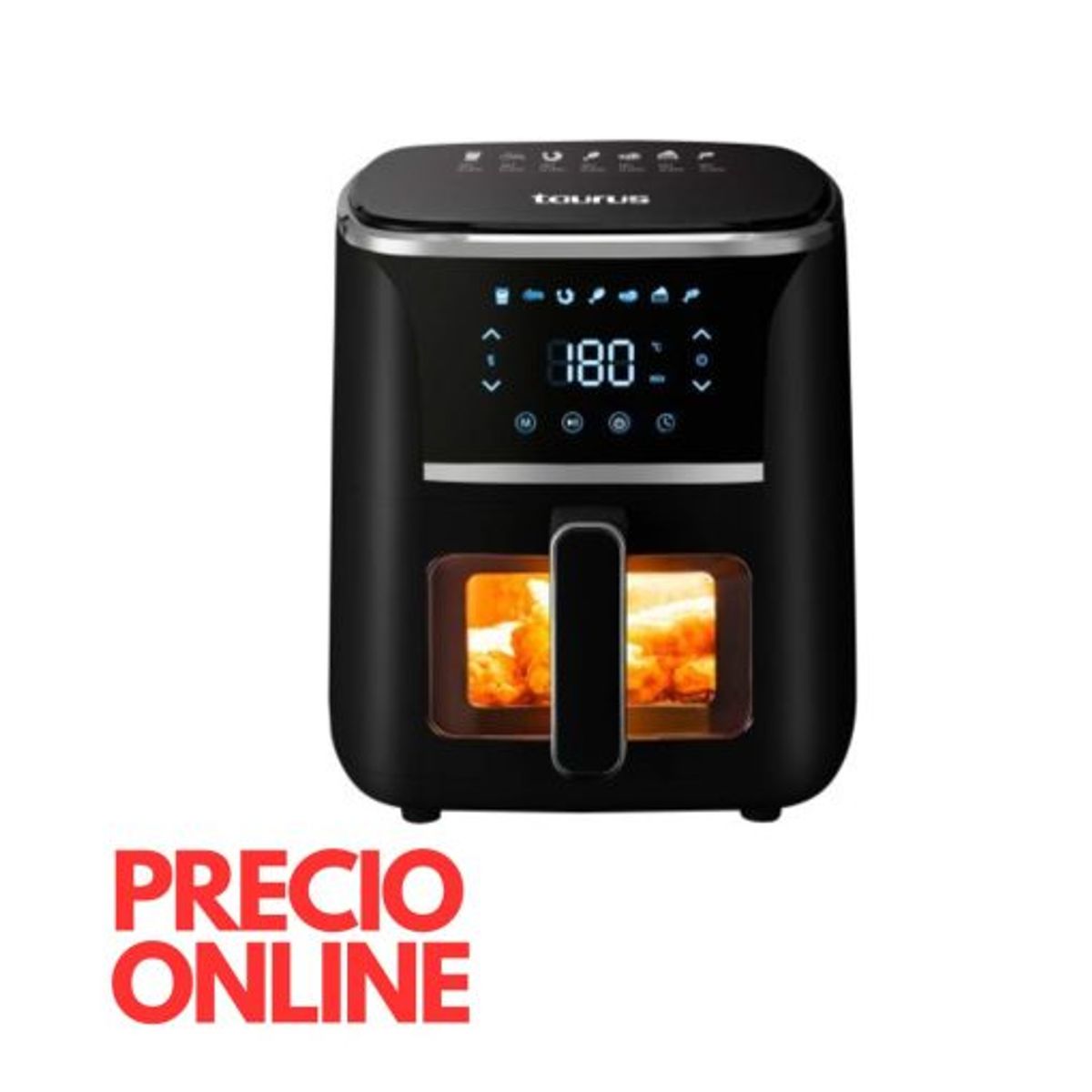 TAURUS - Freidora de Aire Taurus 5L Mod Silver Fryer