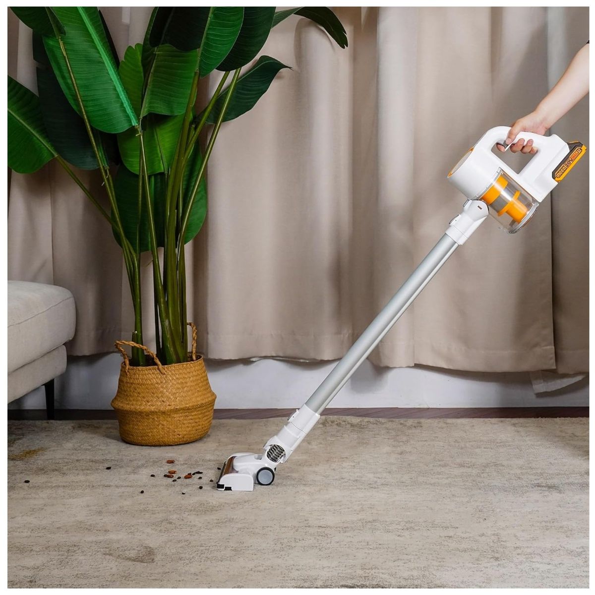 INGCO TOOLS - Aspiradora inalámbrico 20V aspiradora limpieza profunda INGCO