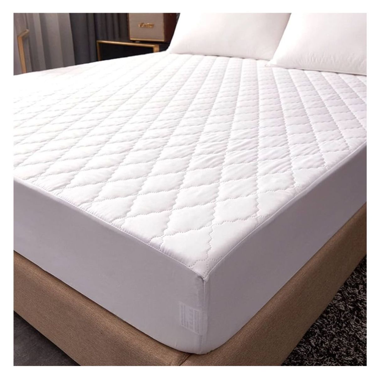 GENERICO - Funda Protector De Colchón Impermeable Antifluidos 2 Plazas