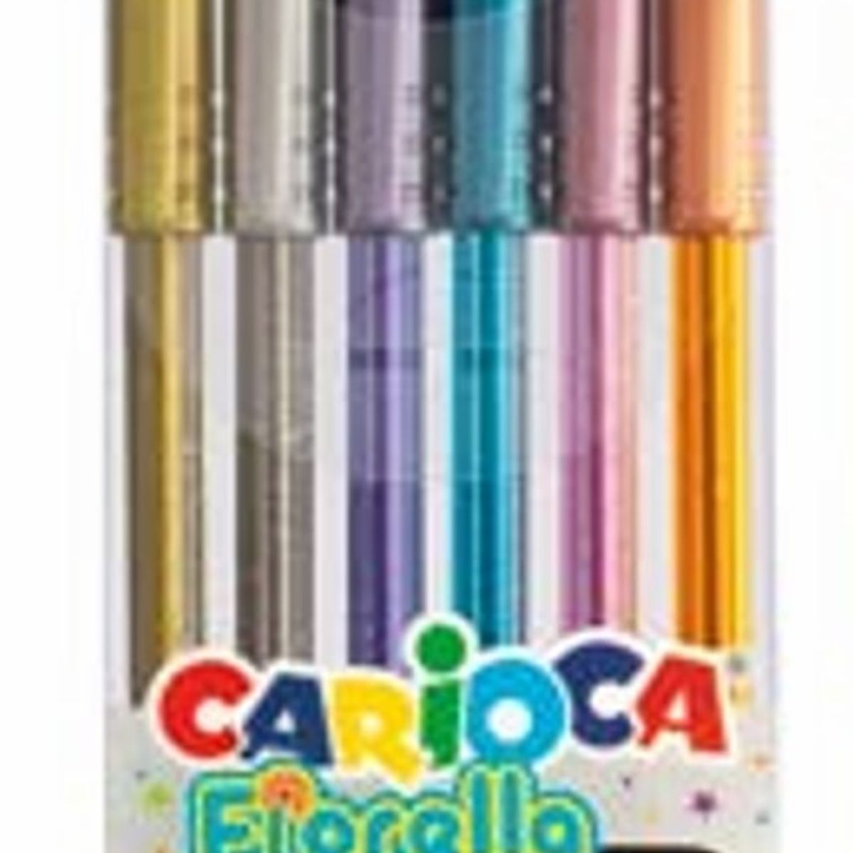 GENERICO - LAPICEROS COLORES METALICOS EN GEL FIORELLA  - 6 UNID