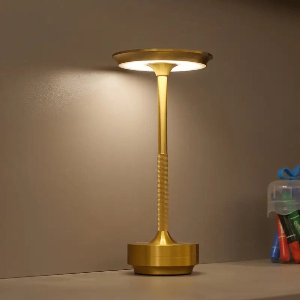 AURELA - Stockholm - Lámpara Touch con Batería 4000 mAh y 3 Tonos de Luz