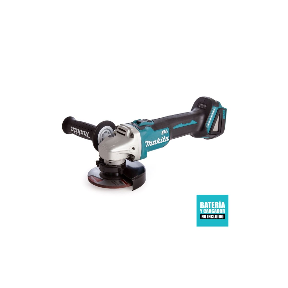 MAKITA - Esmeril Angular 4 1/2  18v Dga456z 8,500 Rpm Bl Sin Bateria