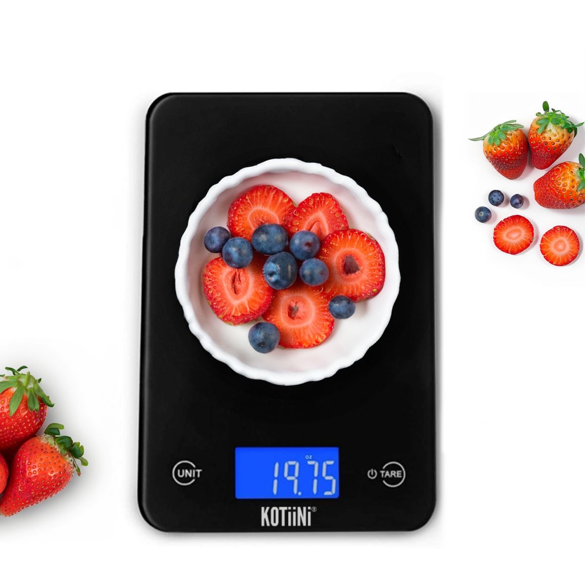 KOTIINI - Balanza de cocina digital vidrio Kotiini Precizi