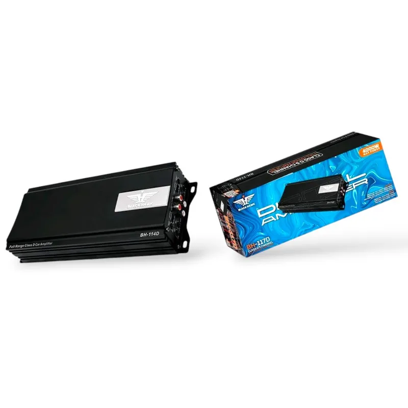 BLACK HAWK - Nuevo Amplificador Digital BlackHawk 5 Canales 4000W