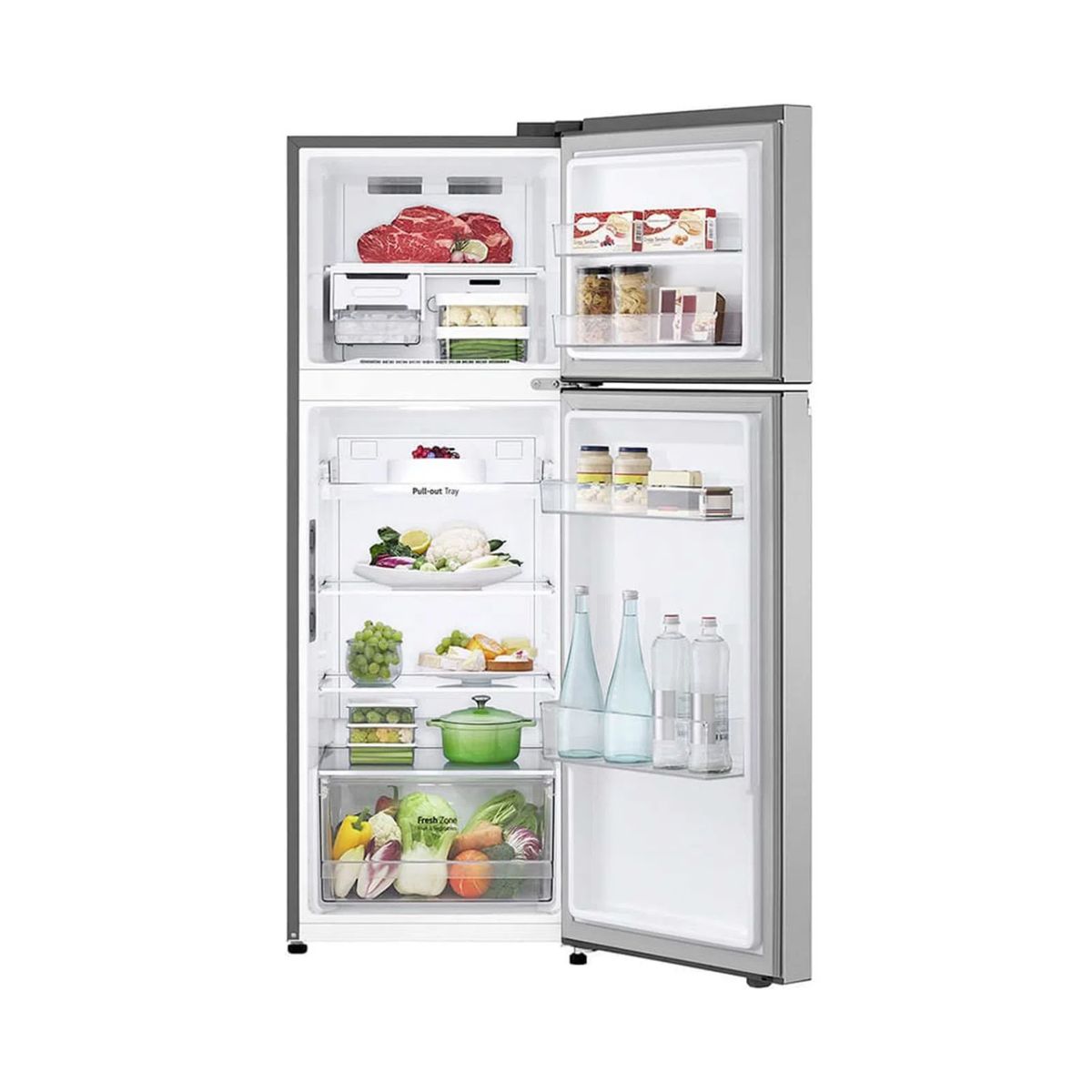 LG - REFRIGERADORA LG GT24BPP 241 L PLATEADA